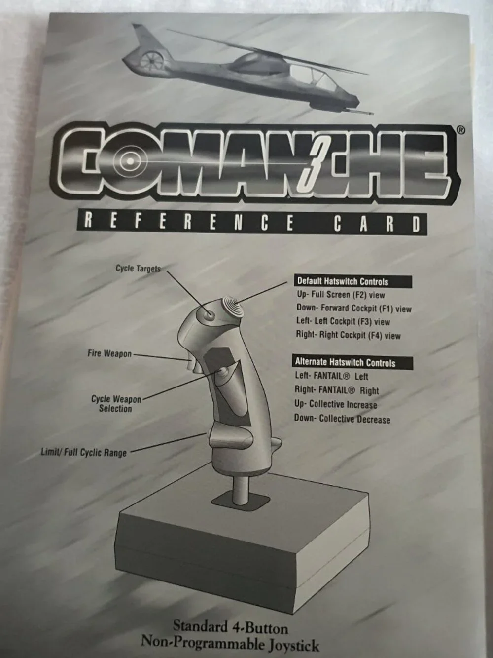 Comanche 3: The Art of War ~ PC (Novalogic, 1997) Vtg BIG BOX Complete Vintage